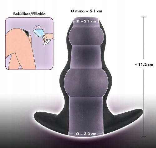 Korek analny z otworem na Arena.pl