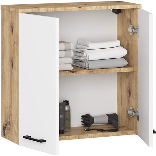 SZAFKA WISZĄCA W 60 cm FIN 2D ARTISAN / BIAŁA na Arena.pl