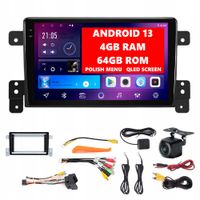 RADIO ANDROID 13 SUZUKI GRAND VITARA 2005-2015 ANDROID AUTO CARPLAY 4G/64GB