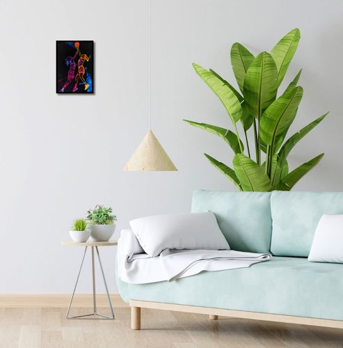 Plakat 21x29,7cm Mecz W Kosza na Arena.pl