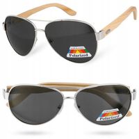 Okulary przeciwsłoneczne Pilotki Polaryzacyjne