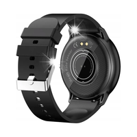 SMARTWATCH MĘSKI DAMSKI ZEGAREK CZARNY SPORTOWY ROZMOWY BLUETOOTH FITNESS