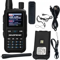 Krótkofalówka baofeng UV-5R MINI duży zasięg do 20km latarka 1600mAh
