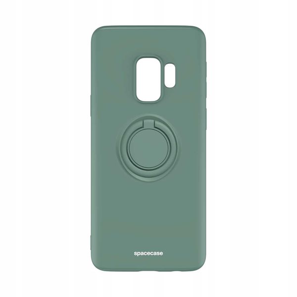 Spacecase Silicone Ring Galaxy S9 Dark Green zdjęcie 5