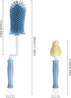 szczotka do butelek silikonowa zestaw 2szt