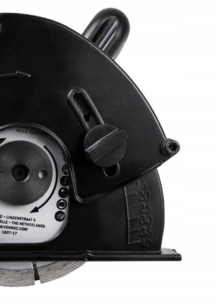 Bruzdownica 1700W VONROC + 4 tarcze diamentowe zdjęcie 13