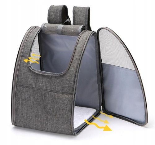 Torba Transportowa Podróżna Transporter Plecak Dla Kota Psa Zwiarząt na Arena.pl
