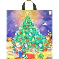 reklamówka z uchwytem 44x50cm choinka 25szt.
