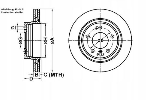 TARCZA HAM TYL 294X19 V POWER DISC ATE na Arena.pl