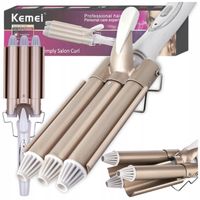 LOKÓWKA FALOWNICA KARBOWNICA DO WŁOSÓW KEMEI KM-1010 EFEKTOWNA STYLIZACJA