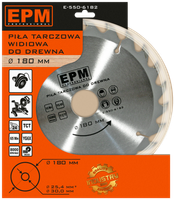 PIŁA SPIEKOWA 180MM 24 ZĘBÓW - E-550-6182