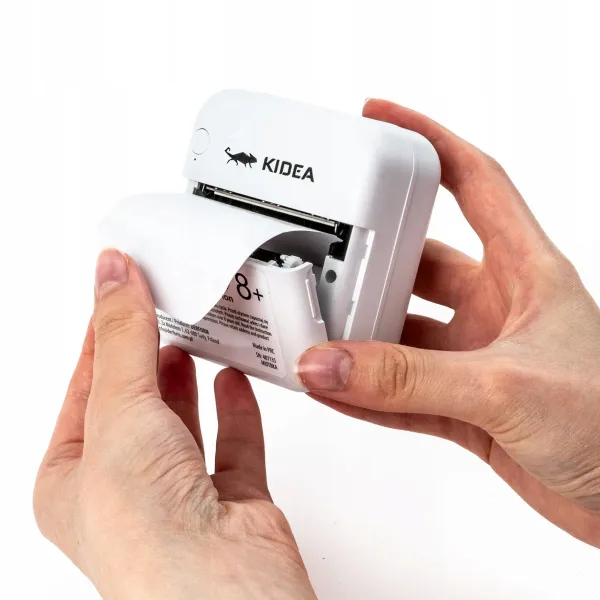 KOMPAKTOWA MINI DRUKARKA TERMICZNA KIDEA BIAŁA zdjęcie 5