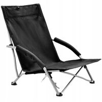 Krzesło Leżak Plażowy Ogrodowy Składany Turystyczny Kempingowy METEOR