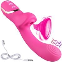 Wibrator Ssący Łechtaczkę, Duży Masażer Orgazmowy Damski Do Pochwy, Waginy