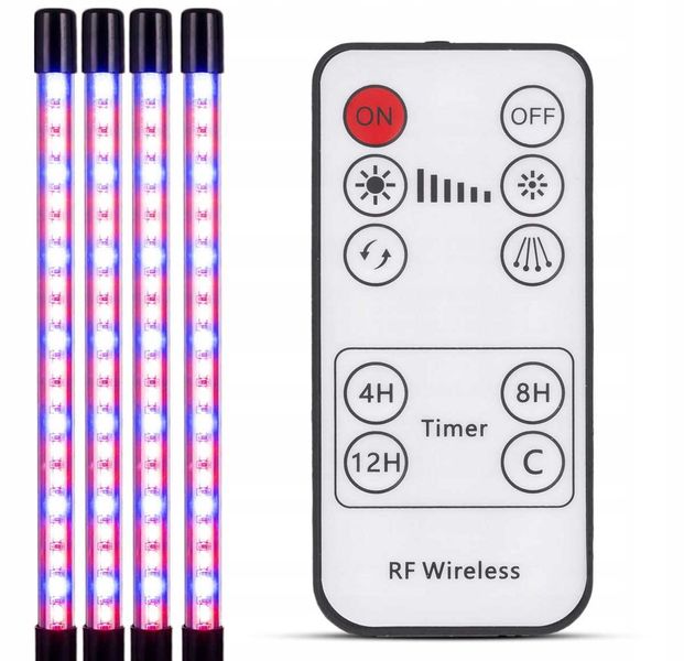 Lampa Do Wzrostu Roślin Heckermann - 36W - 4 Głowice zdjęcie 2