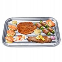 TACKA DO GRILLA Wielorazowa GRUBA 4mm STALOWA BBQ