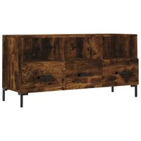 Szafka pod TV, przydymiony dąb, 102x36x50 cm