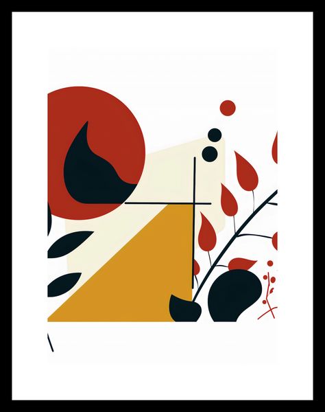 Plakat 40x55cm Ogień i Flora zdjęcie 3