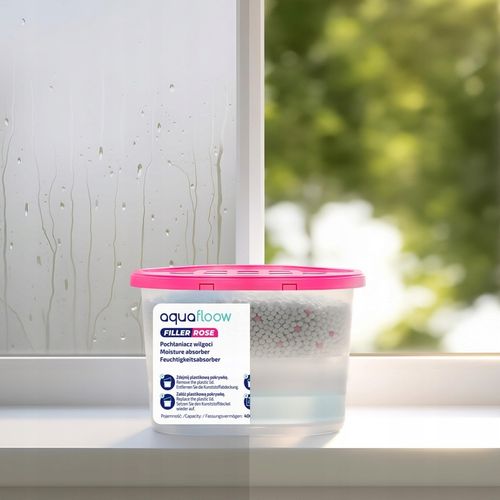 Pochłaniacz wilgoci osuszacz powietrza na wilgoć do łazienki róża 12 na Arena.pl