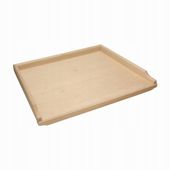 STOLNICA DREWNIANA DUŻA XXL 70X50 CM SOLIDNA BUKOWA JEDNOSTRONNA