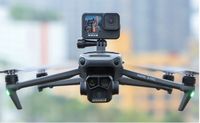 UCHWYT 1/4 CALA + LATARKA LED DO DJI Mavic 3 Pro