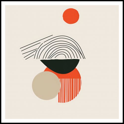 Plakat 90x90cm Centralne Słońce na Arena.pl