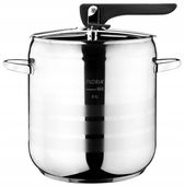 SZYBKOWAR GARNEK CIŚNIENIOWY TURECKI STAL GAZ INDUKCJA 9LT