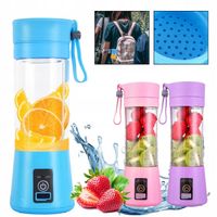 380ML ELEKTRYCZNA SOKOWIRÓWKA, PRZENOŚNY BLENDER DO KOKTAJLI I SMOOTHIE