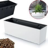 Doniczka podłużna Urbi DUC600 + keramzyt 2l Skrzynka + wkład