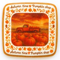 CIASTKO LUKROWANE PUMPIKN FARM SUN ROZ.L PION JESIEŃ RĘCZNIE ROBIONE