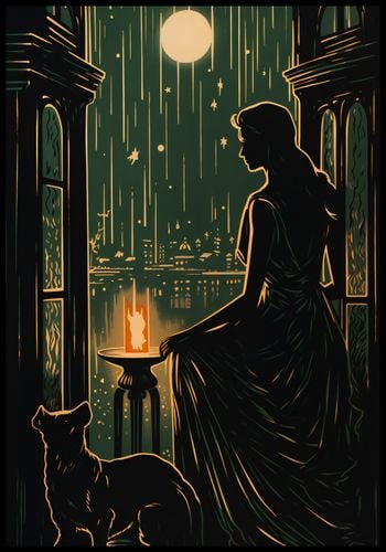 Plakat 68x98cm Nocne Szeptanie na Arena.pl