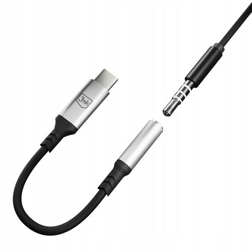 Adapter audio 3mk USB-C - Jack 3,5 mm typ żeński na Arena.pl