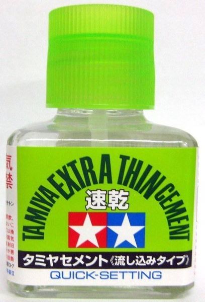 Klej modelarski szybkoschnący Tamiya 87182 40ml zdjęcie 2