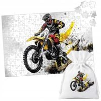 PUZZLE TRADYCYJNE - MOTOR MOTOCYKL MOTOCROSS - 70 el