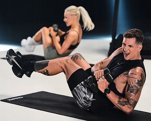 HANTLE Hantel neoprenowy 2x3kg CIĘŻARKI Zipro na Arena.pl