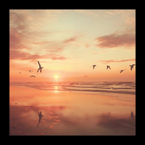 Plakat 20x20cm Spokojna Przystań na Arena.pl