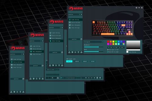 Klawiatura Mechaniczna Krone 87 RGB Gaming anty-ghosting KG901c na Arena.pl