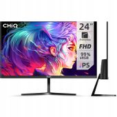 Bezramkowy Monitor 24" CHiQ 24F650,FHD(1920x1080) IPS PC,HDMI DP