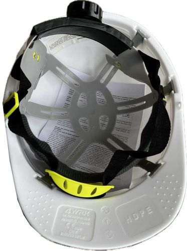 Kask Ochronny Roboczy Biały Erik Hdpe C. White St03-Yy101 Przemysłowy na Arena.pl