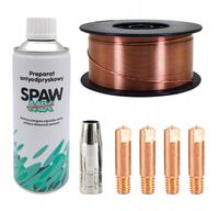 Drut spawalniczy MIG/MAG fi 0,6 mm 5 kg | TYSWELD T20/SG2 | Niemiecki