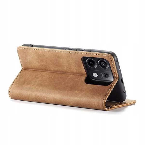 Spacecase Wallet Poco X6 / Rm Note 13 Pro 5G Light Brown zdjęcie 7