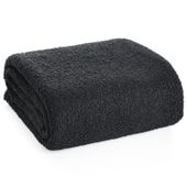 Miękki koc barankowy BUKLA 170X210 czarny