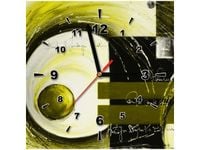 30X30CM ZEGAR ABSTRAKCJA OBRAZ DREWNO