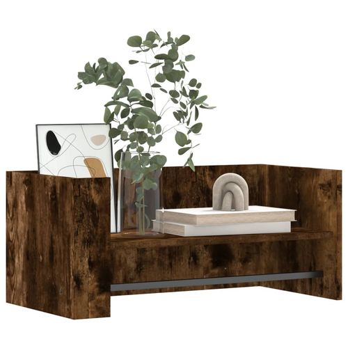 Półka ścienna, przydymiony dąb, 70,5x35x30,5 cm na Arena.pl