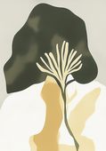 Plakat 70x100cm Widok Minimalistyczny , Wnętrza Styl Skandynawski, Boho