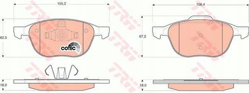 TARCZA HAM PRZOD 278X25 V na Arena.pl