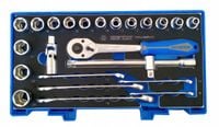 ZESTAW NASADEK 1/2 24CZ. 8-24MM WALIZKA KING TONY 4524MRV05