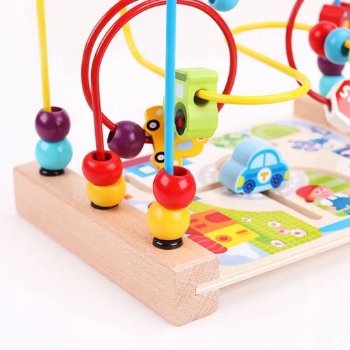 Zabawka edukacyjna układanka labirynt na Arena.pl