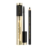 Collistar czarna kredka do oczu z masacarą do rzęs