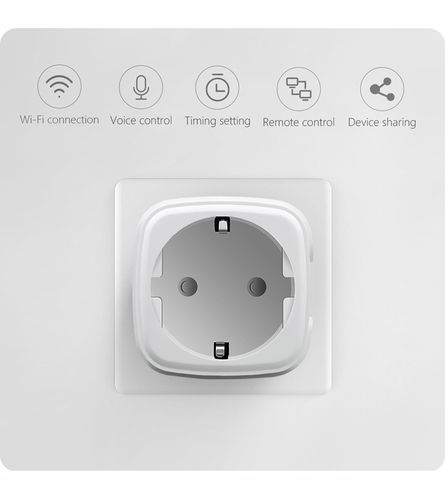 INTELIGENTNA WTYCZKA GNIAZDO SMART Z WATOMIERZEM 230V 20A WIFI na Arena.pl